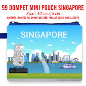 Singapore Dompet Landmark Souvenir Suvenir Oleh Oleh Singapura Mini Wallet Negara Dompet Panjang Pouch Mouse Pad
