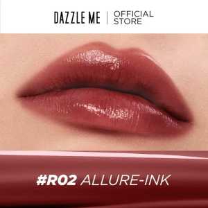 DAZZLE ME Ink-Gloss Lip Gloss Tinted Stain Tint | Watery | Gel | Hydrating Glossy Plumpy Finish
