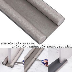 Xốp Chặn Khe Cửa Chống Côn Trùng Cách Âm Ngăn Gió Lùa Chắn Bụi Bẩn Tránh Kẹt Chân Dài 93cm