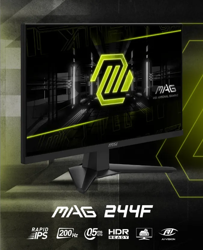MSI MAG 244F Gaming Monitor - 23.8
