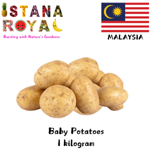 FRESH & FLAVOURFUL BABY POTATOES IMPORTED FROM MALAYSIA - 1 KG - ISTANA ROYAL FRUITS