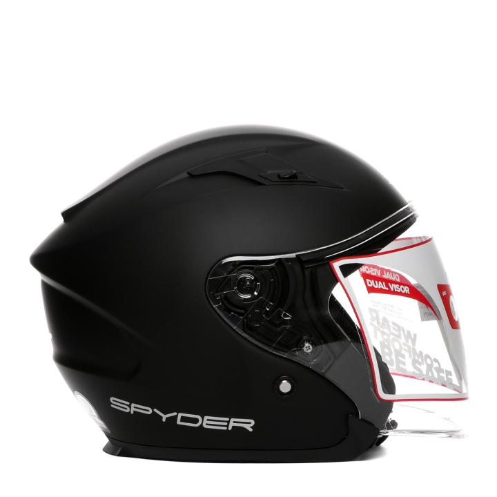 Spyder Mens Alpha 300 m Motorcycle Helmet in Black (L) Lazada PH