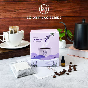 PureJoy EO Drip Bag Coffee│Arabica with Lavender (8Pcs/Box)