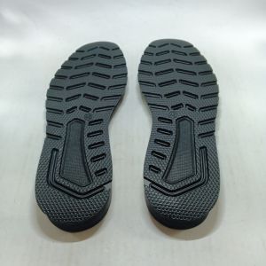 Sol Sepatu Outsole Casual Sneakers Kets TPR 857 Ukuran 39-43 - Shoe Hitam Putih