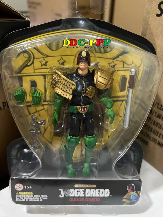 Judge Dredd 1:18 Scale Exquisite Mini Action Figure Previews