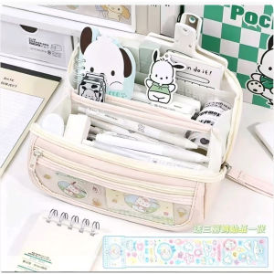 [SG STOCK]Kawaii Pencil Bag Large Capacity Sanrio Stationery Organizer for Students