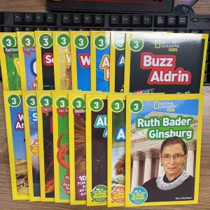 22books/set high-quality point reading version of NationalGeographic National Geographic Classification Reading Level3