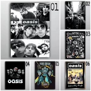 Poster dinding oasis size A3+