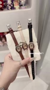 (Tặng hộp+Pin) đồng hồ nữ Doukou OVAN dây pu mềm