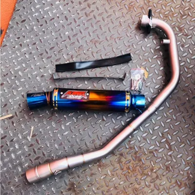 STB Exhaust Super Back Pressure Exhaust For Honda RS150 RSX150 32mm Standand Cutting RSX150 Winner X