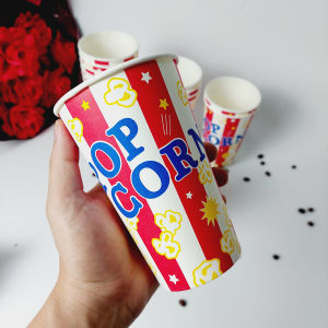 50 cốc giấy đựng bỏng ngô 540ml - 18oz siêu đẹp