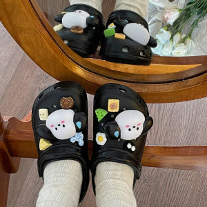 QDshop คอลเลคชั่นใหม่ รองเท้าแตะหัวโตแฟชั่น พื้นหนานุ่ม ใส่แล้วไม่ปวดเท้า มี 2 สีให้เลือก แถมฟรีด้วยน้องหมาสุดน่ารัก รีบจิ้มตะกร้าเล๊ยย