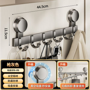 Powerful Suction Cup Door Back Hooks Wall Mounted Bathroom Kitchen Storage Hook No Drilling Clothes Hanger Traceless Hooks