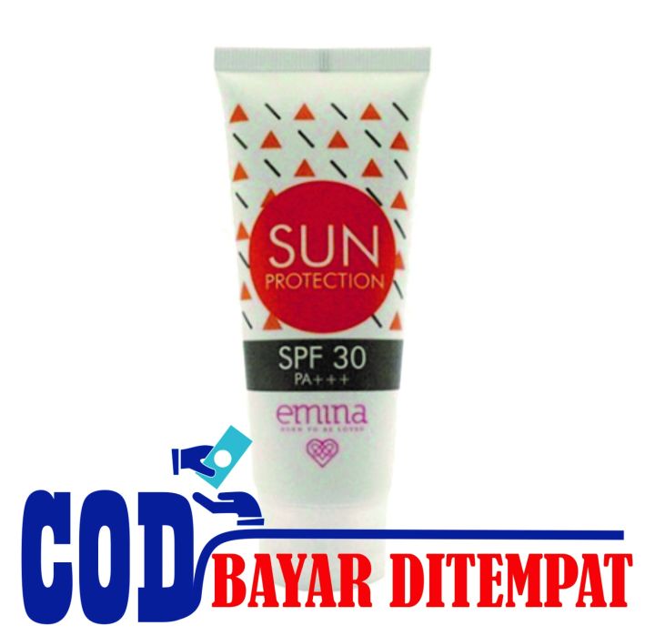 Sunblock Wajah, Emina Sun Protection SPF 30 Pa+++ Lazada Indonesia