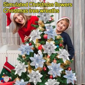 Shopping mall activities wreath Hanging decorations flowers rattan Christmas tree birthday hangings