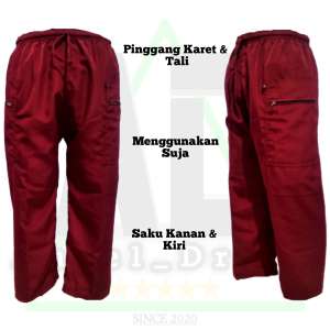 Celana Sirwal Pangsi Komprang Muslim Pria Dewasa Jumbo XXL XXXL XXXXL