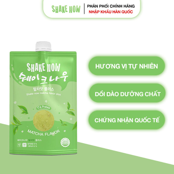 [FREESHIP 0Đ] Bột Ngũ Cốc Giảm Cân Vị Matcha Tự Nhiên Shake Now Hỗ Trợ ...