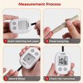 OUMRO Glucometer for Blood Sugar Test Kit and 50pcs Test Strips & Lancets Glucometer Diabetic Model HEM-DR011. 