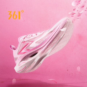 [20KM+] 361 Degrees Flame 2.5 Marathon running shoes full palm carbon plate PB racing mens shoes professional shock-absorbing sports shoes