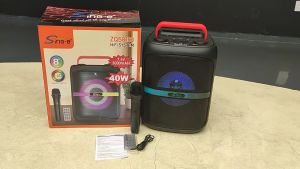 SinG-e Bluetooth outdoor speaker with high volume portable and compact suitable for home karaoke and heavy bass amplifier