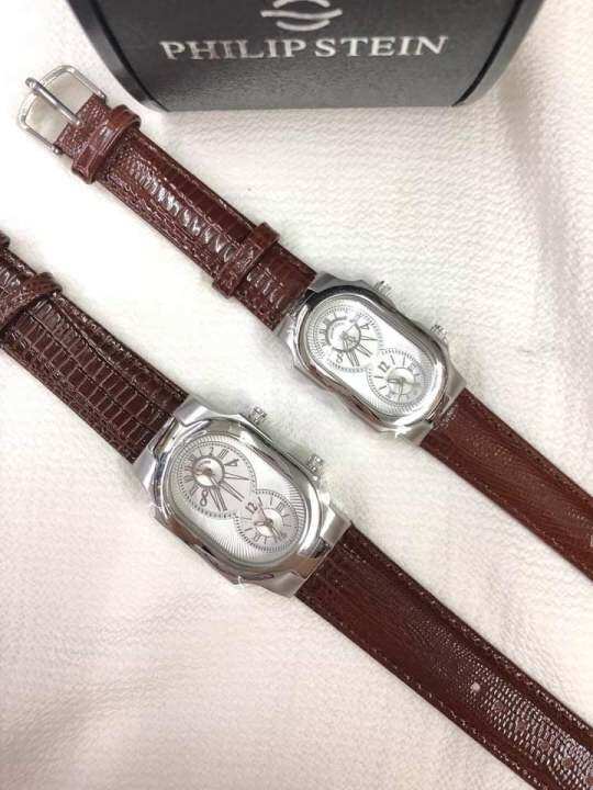 Philip stein leather outlet strap