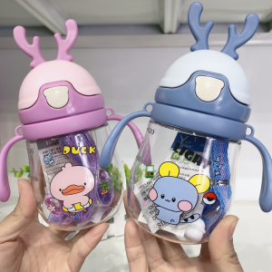 Botol Minum Bayi Gelas Anak Balita 300ML Training Cup Baby BPA Free T2