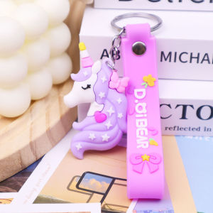 "RGK" Keychains  Gantungan kunci lucu unicorn gantungan kunci cute0