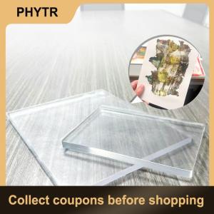 【PHYTR】 1 PCS Gel Press Monoprinting Print Plates Gel Plate For Press Art For Card Making Scrapbooking Arts