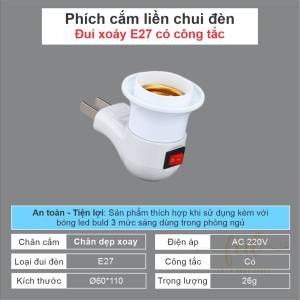 Bóng đèn LED búp bật tắt công tắc thay đổi 3 mức sáng – Bóng Led Buld MPE – Tiện lợi tiết kiệm bền bỉ – LB 9V/3DIM