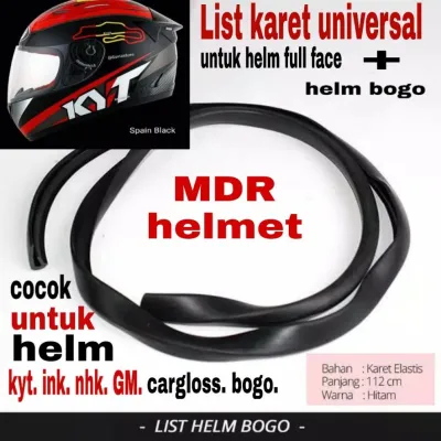 Karet list universal helm fullface KYT INK NHK MDS BMC GM karet helm / lis helm