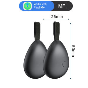 Smart Tag Air Tag for iPhone Find My App (iOS only) Key Finder Locator with Sound Worldwide Tracking Tags for Child Bag Wallet Luggage Backpack Suitcases Replaceable Battery