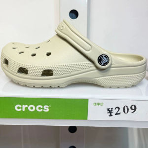 crocs original CLASSIC CLOG Hole Shoes Beach Thickened Slippers Breathable Anti-Slip Soft Suitable For Men Womens#10001