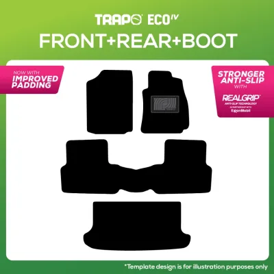 Trapo Car Mat for BYD Seal 6 (2025-Present) | Anti-Slip | Waterproof | Custom Made | Odour Free