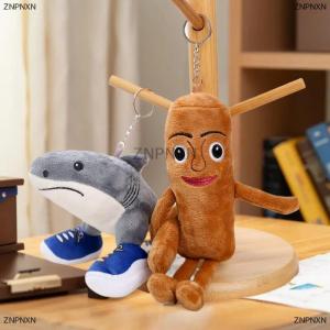 [COD] ZNPNXN Al Tralalelo Tralala Shark Plush Keychain Tungtungtung Doll Stuffed Soft Toys Bag Pendant Hanging Decoration Birthday Gift