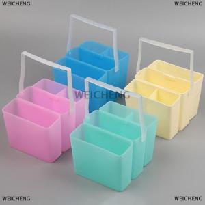 [COD] WEICHENG 3in1 4in1 sơn màu nước Bàn Chải Rửa Xô Nhựa xô rửa bút thùng để vẽ Nguồn cung cấp nghệ thuật