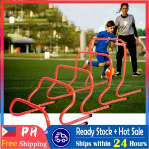 COD] 5pcs Hurdles for Training Soccer Training Hurdle Training Equipment Soccer Basketball Fitness Training Equipment Training Hurdles Football Training Jumping Ladder Basketball Training Equipment Frame Bending Hurdle Agile Outdoor Tools