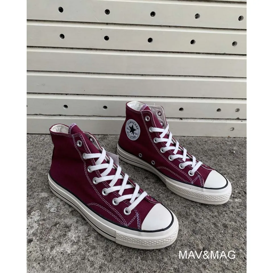 Converse high cut on sale maroon