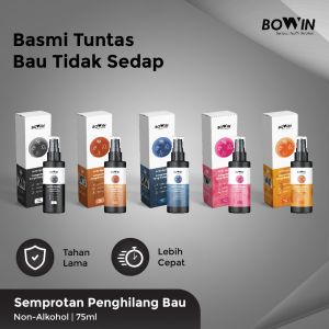 Activ Spray Bowin / Parfum Semprotan Penghilang Bau Baju Olahraga Sepatu Tas  dan Kaos Kaki