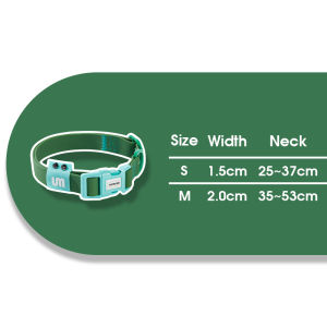 HamshMoc Adjustable Dog Collar Weatherproof Pet Collar Comfortable Soft with Quick Release Buckle Accessories Puppy Collar for Dogs