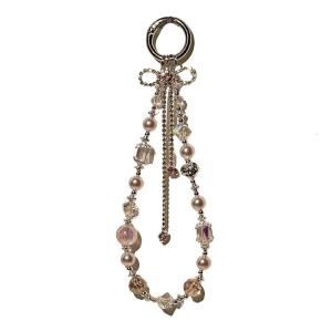 Đính cườm máy ảnh Dây đeo điện thoại với sự dễ thương bướm quyến rũ kỹ thuật số thời trang phụ kiện điện thoại cho điện thoại và túi xách