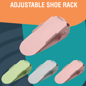 JME Ready Stock Shoes Holder Space Save Holder Kasut Shoe Rack Holder Double Layer Shoe Storage