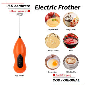 JLD Electric Milk Frother Hand Blender Mixer Mini Coffee Frother Kitchen Egg Beater Electric Whisk