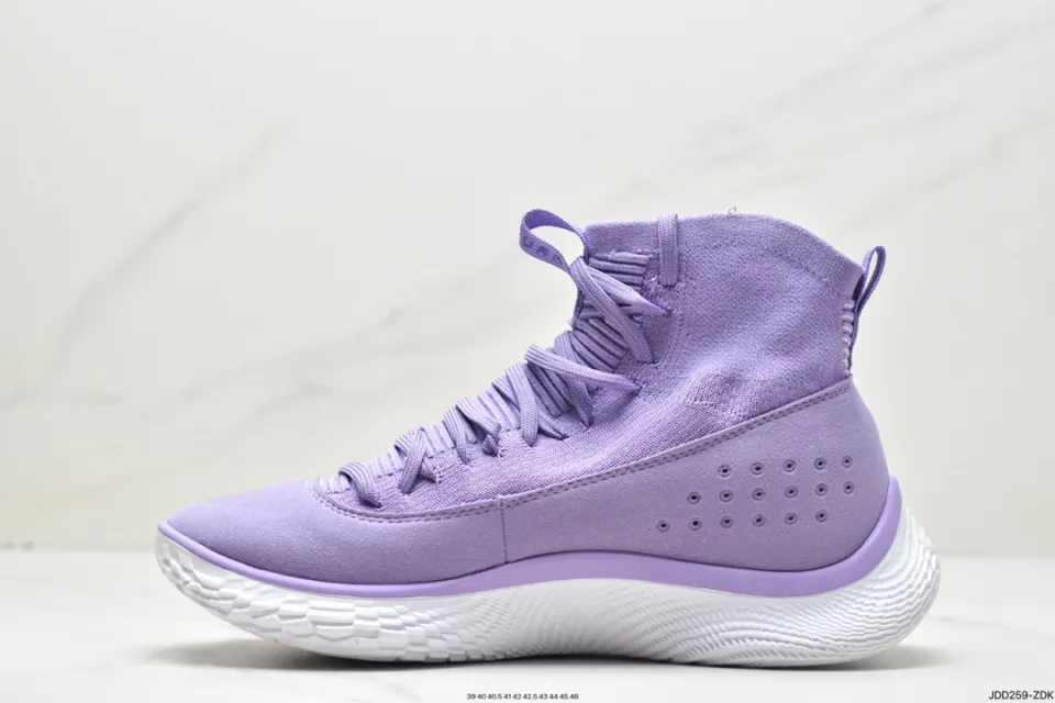 Under armour curry 4 deals womens purple