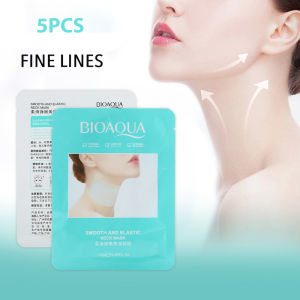 5 Chiếc Mặt Nạ Cổ Làm Mịn Da Trẻ Hóa Dưỡng Ẩm Nâng Săn Chắc Làm Mờ Nếp Nhăn Cổ Chống