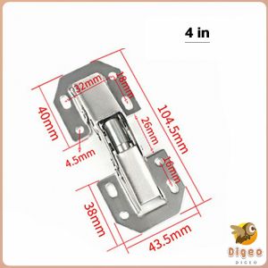 Digeo Hinges Cabinet Cupboard Door Hinge Cushioned 3 inch 4 inch