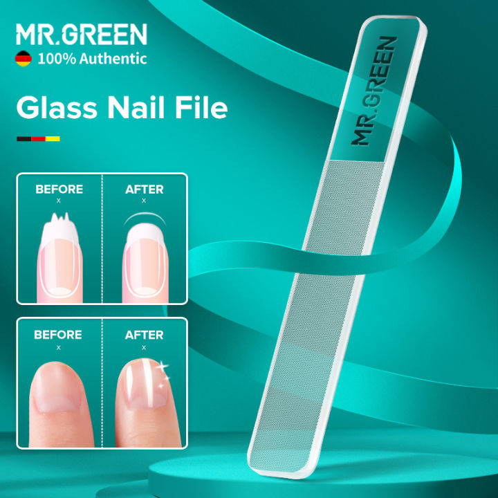 Germany MR.GREEN Nano Nail File Sharpen Nails Nano Glass Rubbing