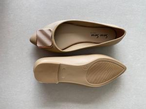 Sara Sara Lani Sepatu Kerja Jelly Wanita Flatshoes Kekinian