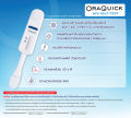 OraQuick HIV Self Test ออราควิก ชุดตรวจ เอชไอวี ด้วยตนเอง ตรวจจากน้ำในช่องปาก ไม่ต้องเจาะเลือด ใช้งานง่าย แม่นยำ 1 กล่อง. 