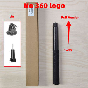 Invisible 1.2m Selfie Stick For DJI OSMO 360 Insta360 X5 / X4 / X3 / ONE X2 / ONE X Camera Bullet Time Bundle Metal Handheld Tripod Aluminum Alloy Panoramic Camera Accessories