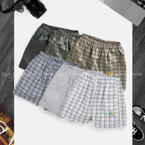 FREESHIP HCM Quần Short Nam - Quần đùi Caro Vải Cotton CAO CẤP - Mặc Nhà Thoải Mái SIZE 45 ĐẾN 95KG HN2